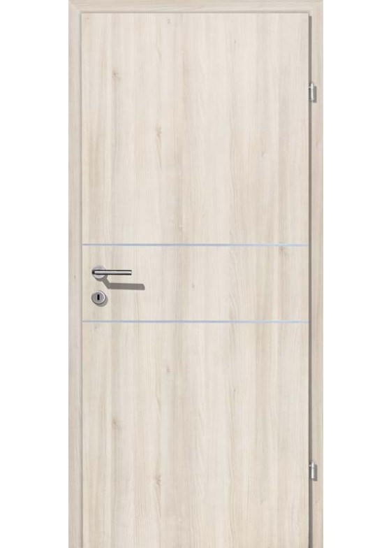 Decora CPL Akazie Längsmaserung Alu 2 Linsene quer