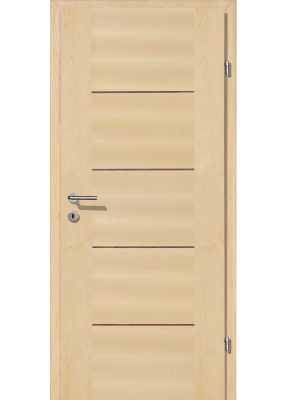 VIVA 09 Ahorn mit 4 Nussintarsien quer