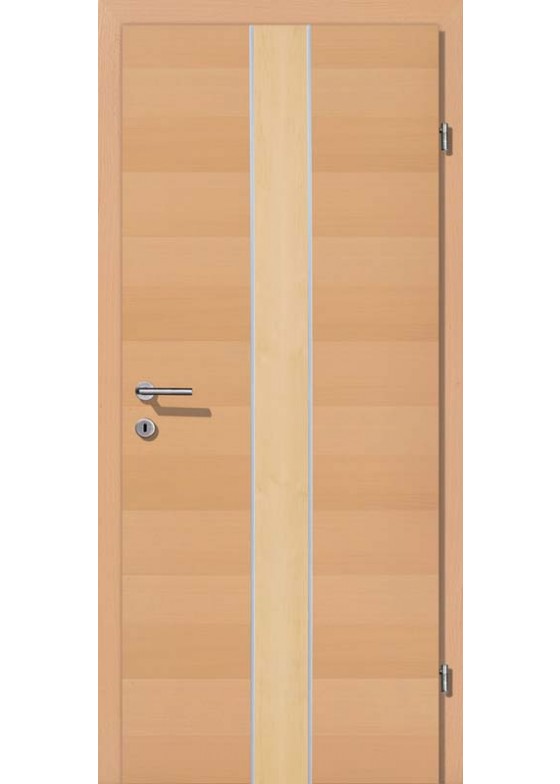 VENTI 33 Buche Ahorn Alu 2 Lisenen längs