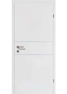 Decora CPL Brillantweiß Alu 2 Lisenen quer