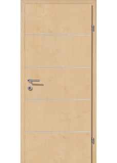 Premium Ahorn Alu 4 Lisenen quer