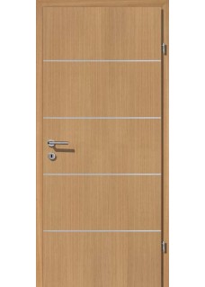 Premium Eiche Alu 4 Lisenen quer