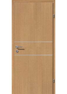 Premium Eiche Alu 2 Lisenen quer