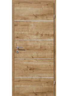 Grünau Eiche astig antik gebürstet getönt Alu 4 Lisenen quer