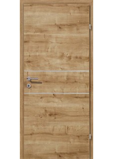 Grünau Eiche astig antik gebürstet getönt Alu 2 Lisenen quer