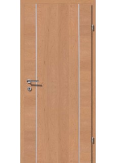 VIVA 08 Erle Streifen Erle querfurniert Alu 2 Lisenen längs