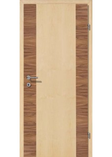 VIVA 08 Ahorn Streifen Nuss querfurniert